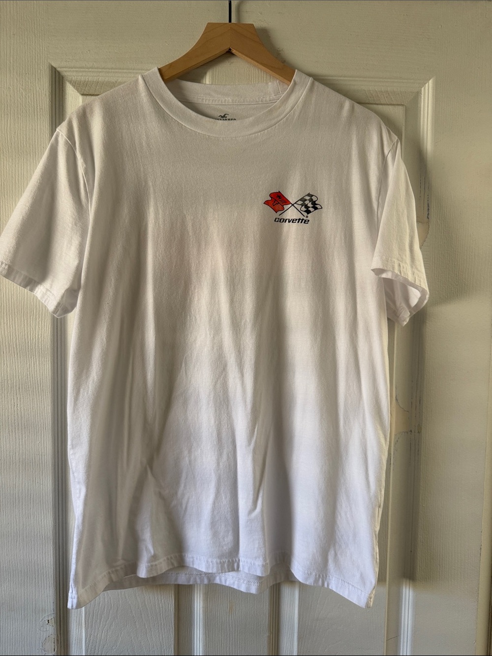 White Short-Sleeve Crewneck T-Shirt